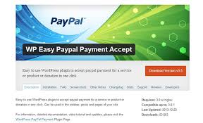 WP-Easy PayPal-Payment Accept